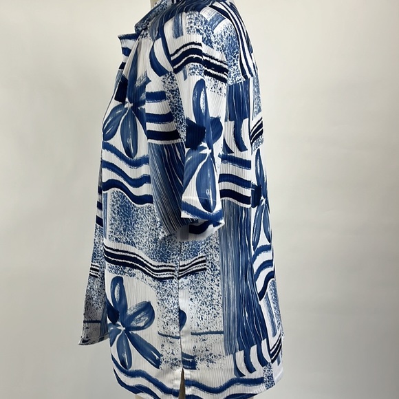 Tropical vibe vintage top - Picture 3 of 6